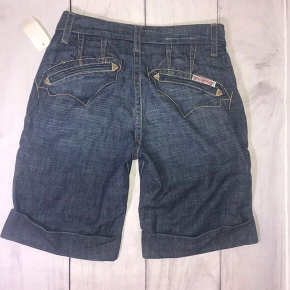 NEW! Hudson Rodeo Trouser Denim Short 24 - Picture 2 of 12